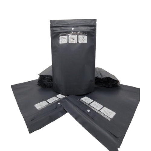 1oz Mylar Zipper Bags 50CT