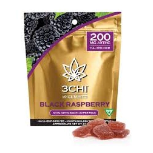 3chi  D9 Gummies 20ct Black Raspberry