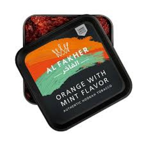 Al Fakhar Hookah tobacco Orange Mint