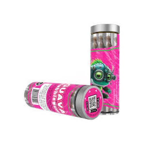 Alien Mini Prerolls THC A Giuava Bubblegum