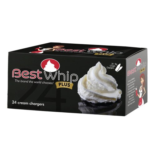 BEST Whip Cream Charger BLACK 24ct