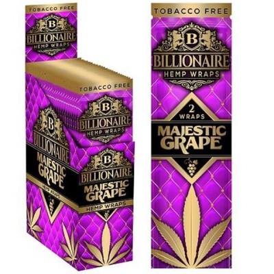 Billionaire Hemp Wrap Majestic Grape