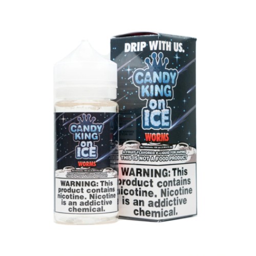 Candy King Ice Juices 0mg Worms